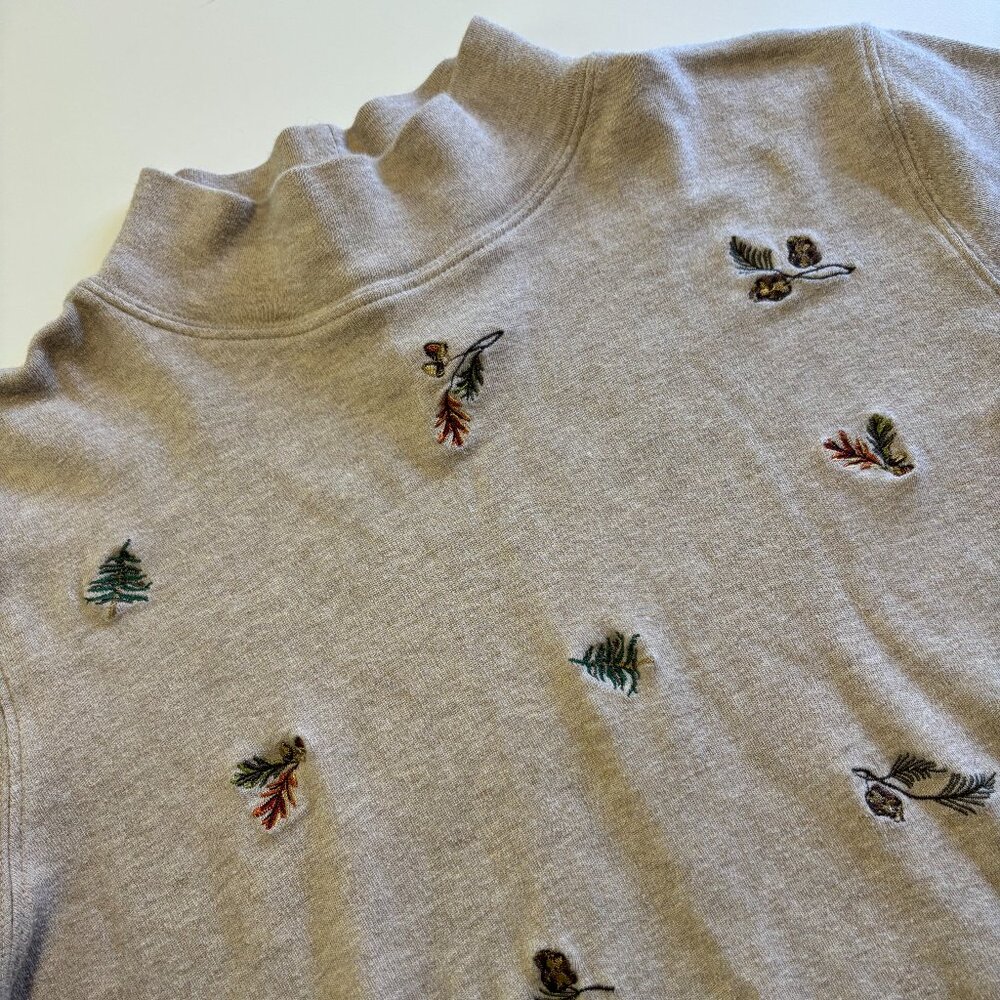 STUDIO WORKS PETITE LONG SLEEVE COTTON TURTLE NECK // AUTUMN // 🍂